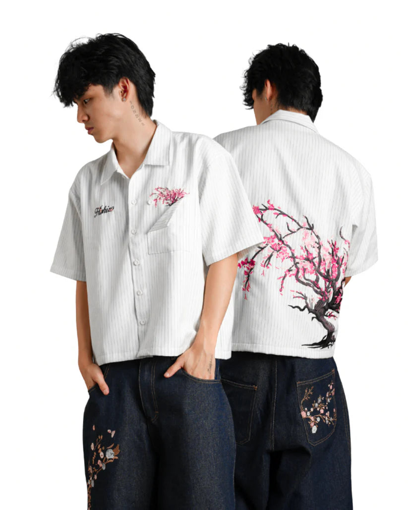 Noir Embroidered Shirt