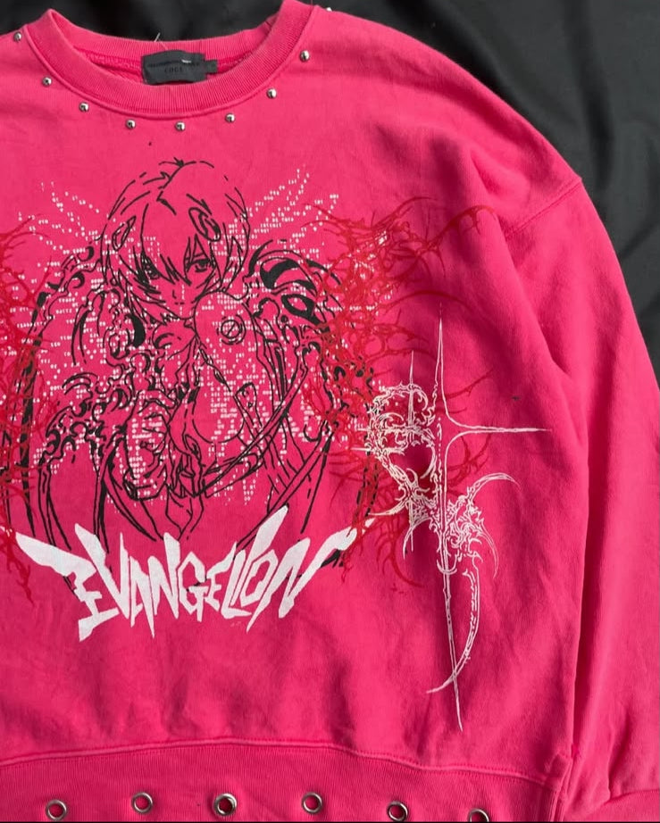 Pink Hour Full Sleeves T-Shirt