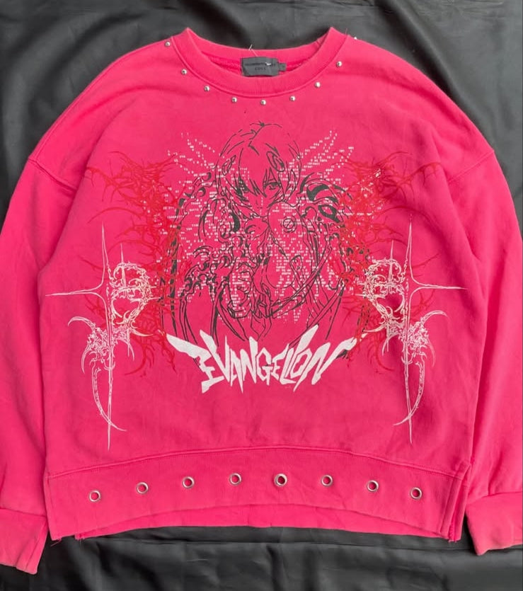 Pink Hour Full Sleeves T-Shirt